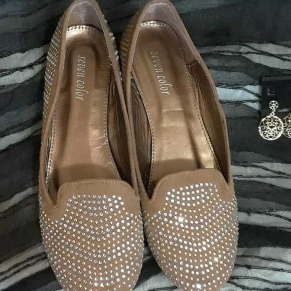 👠3 for $15/5 for $20👠Seven Color jeweled flats - Picture 6 of 8